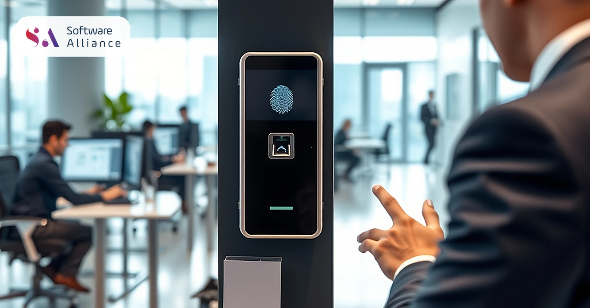 Custom HRMS with biometric attendance